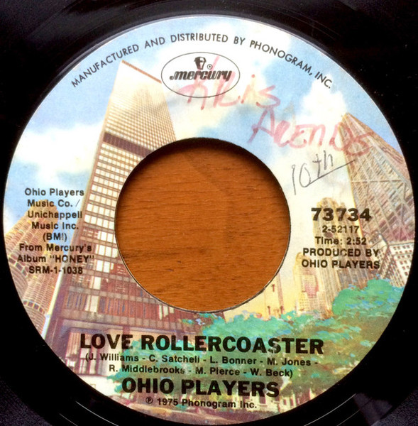 Ohio Players - Love Rollercoaster / It's All Over (7", Single, Styrene, CT )