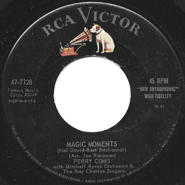 Perry Como - Magic Moments / Catch A Falling Star (7", Single, Mono, Ind)