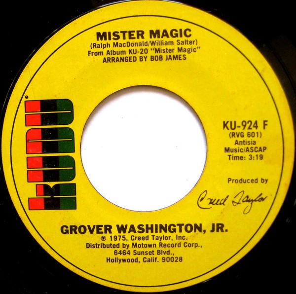 Grover Washington, Jr. - Mister Magic (7", Styrene)