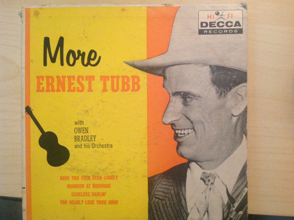 Ernest Tubb - More Ernest Tubb (7", EP, Mono)