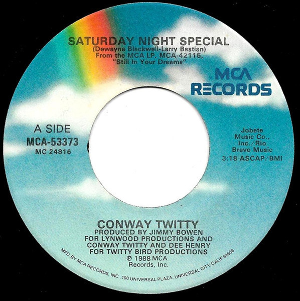 Conway Twitty - Saturday Night Special (7")