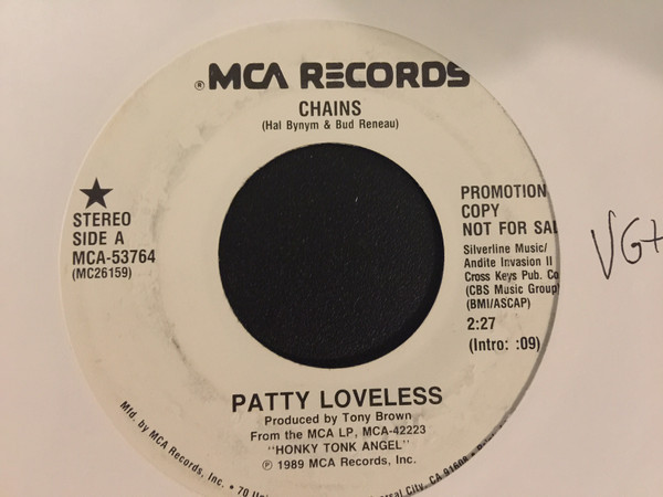 Patty Loveless - Chains (7", Single, Promo, Tra)