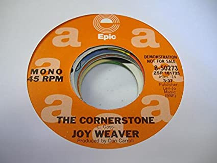 Joy Weaver - The Cornerstone (7", Promo)