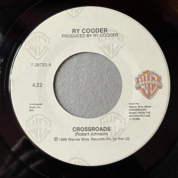 Ry Cooder - Crossroads (7")