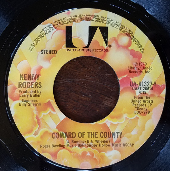 Kenny Rogers - Coward Of The County (7", Single, Ter)