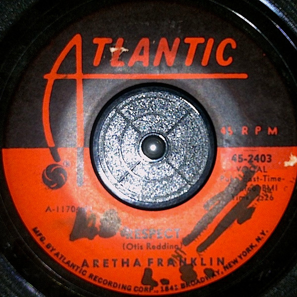 Aretha Franklin - Respect / Dr. Feelgood (7", Single)