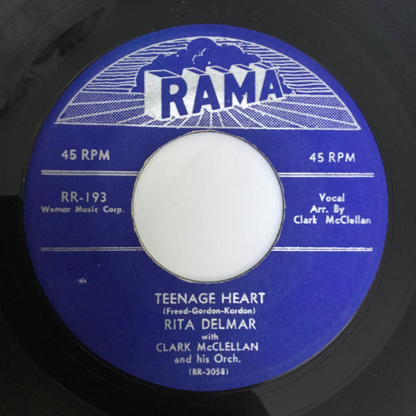 Rita Delmar - Teenage Heart (7")