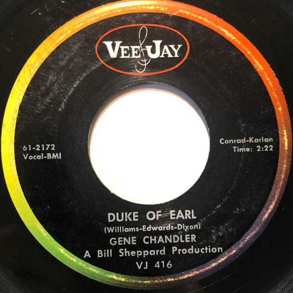 Gene Chandler - Duke Of Earl / Kissin' In The Kitchen (7", Ame)