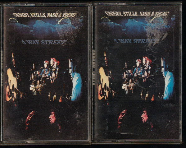 Crosby, Stills, Nash & Young - 4 Way Street (2xCass, Album, RE, Dou)