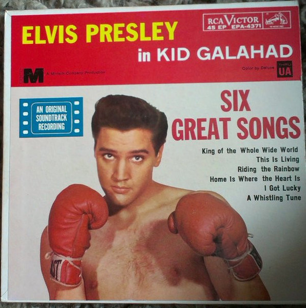Elvis Presley - Elvis Presley In Kid Galahad (7", EP, Roc)