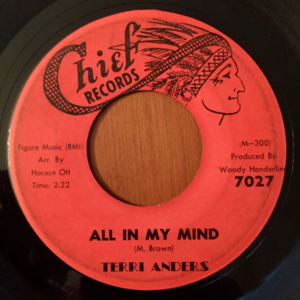 Terri Anders - All In My Mind (7")