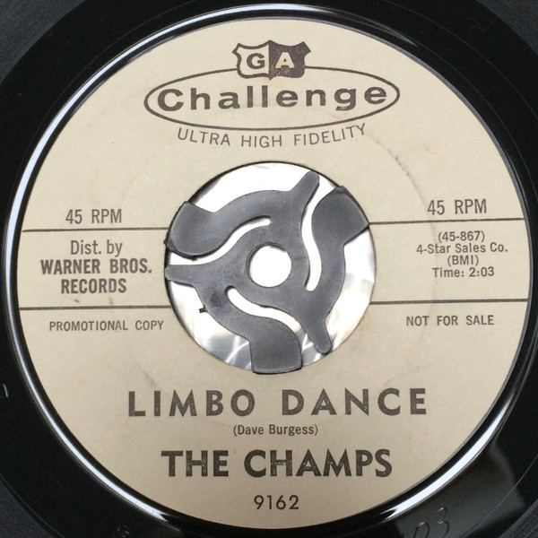 The Champs - Limbo Dance / Latin Limbo (7", Promo)