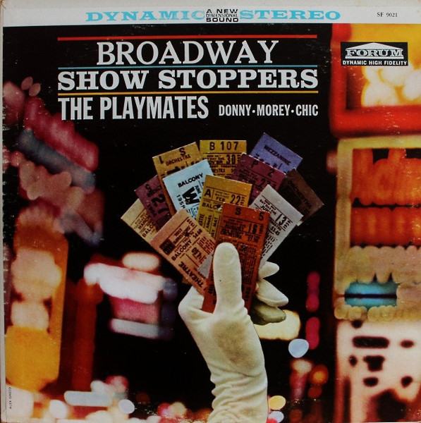 The Playmates - Broadway Show Stoppers (LP, Album, RE)