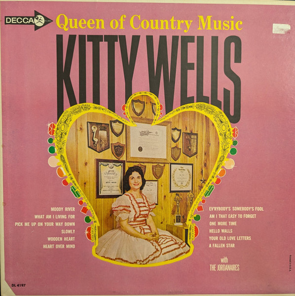 Kitty Wells - Queen Of Country Music (LP, Album, Mono, Pin)_3786844868