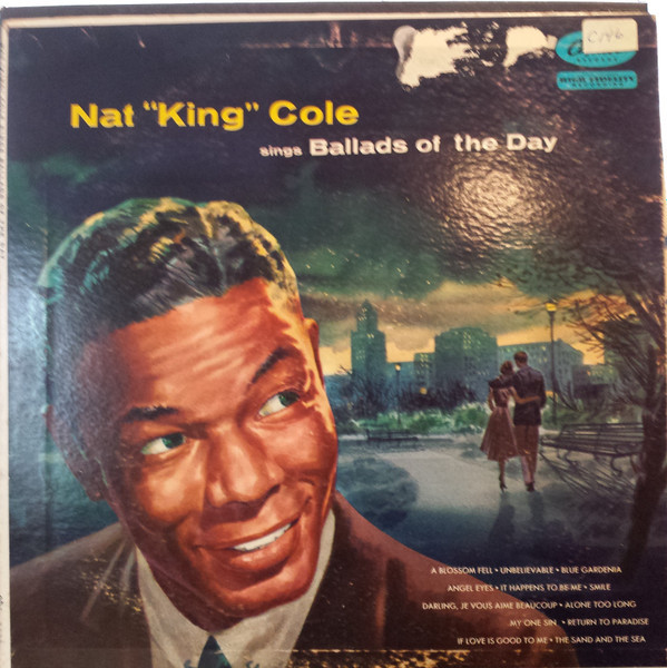 Nat King Cole - Ballads Of The Day (LP, Album, Mono, Scr)