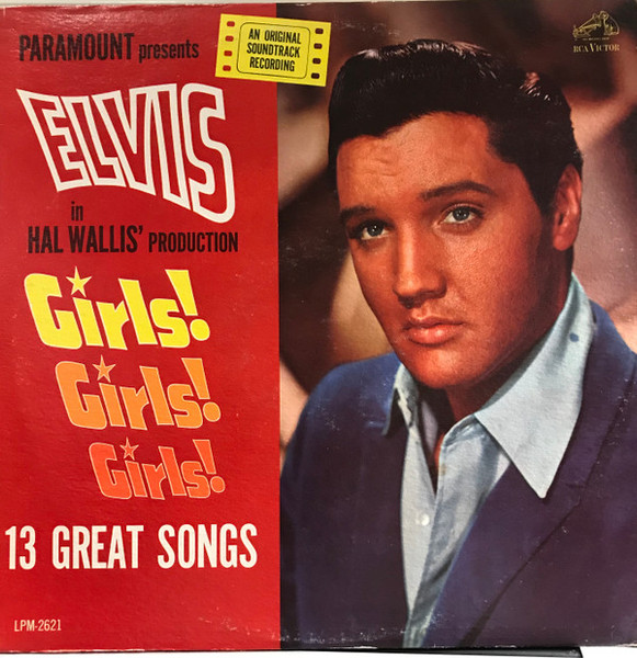 Elvis Presley - Girls! Girls! Girls! (LP, Album, Mono)_3790748588