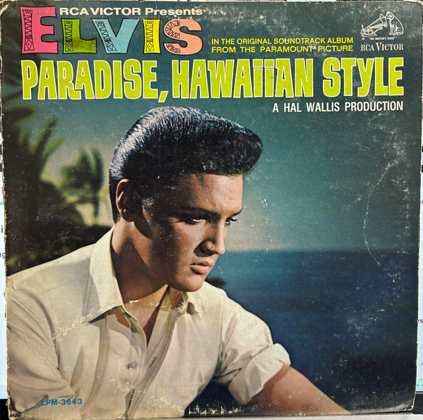 Elvis Presley - Paradise, Hawaiian Style (LP, Album, Mono, Ind)_3790650833