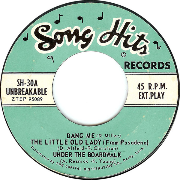 Unknown Artist - Dang Me (7", EP, Mono)