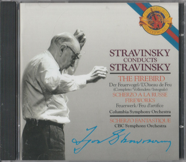 Igor Stravinsky - Stravinsky Conducts Stravinsky: The Firebird (CD, Comp)