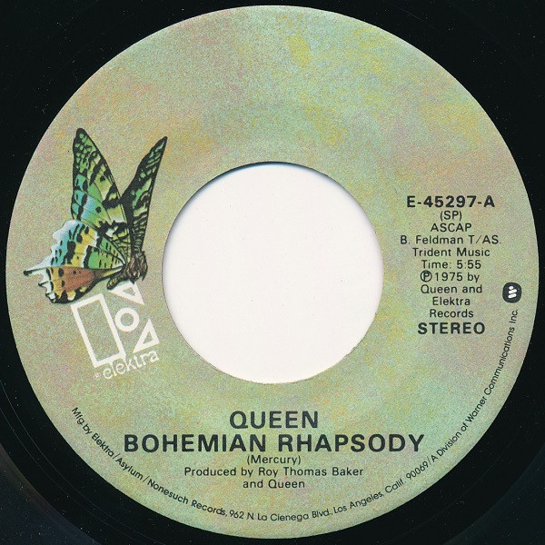 Queen - Bohemian Rhapsody (7", Single, SP )