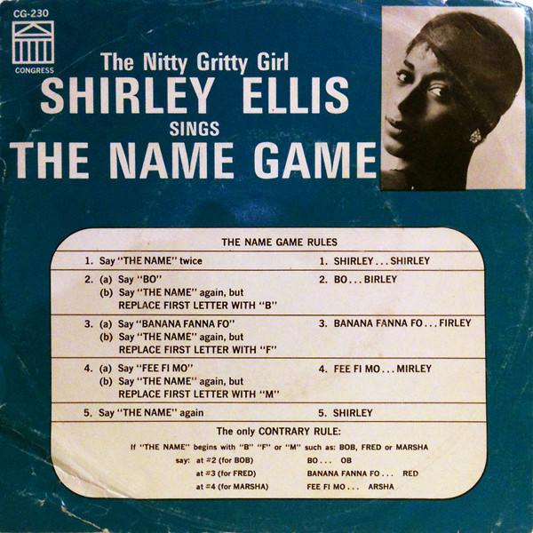 Shirley Ellis - The Name Game (7")
