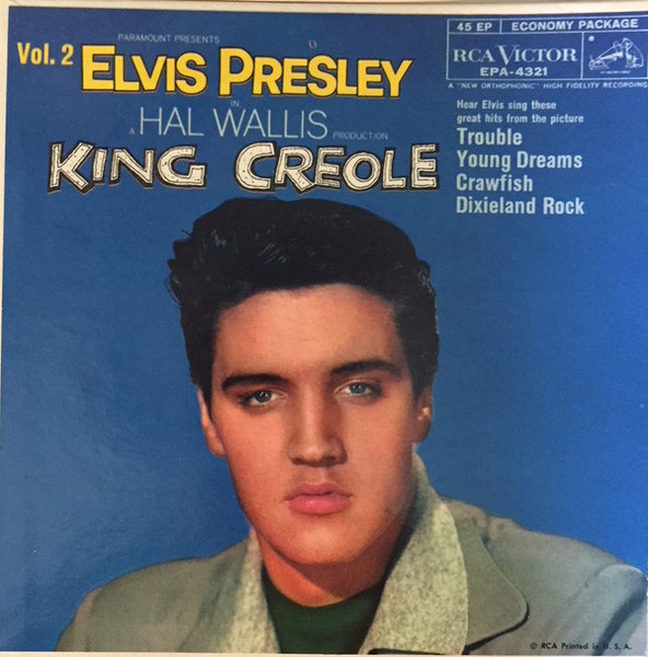 Elvis Presley - King Creole Vol. 2 (7", EP, Ind)