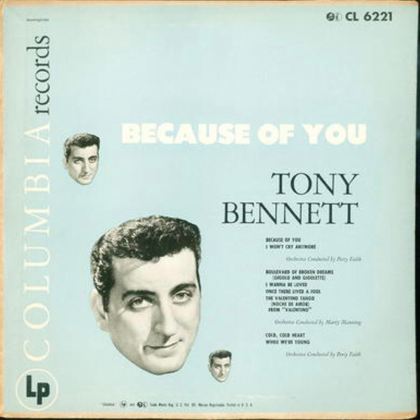 Tony Bennett - Because Of You (10")