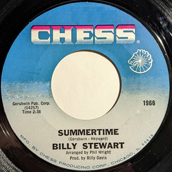 Billy Stewart - Summertime (7", Single)