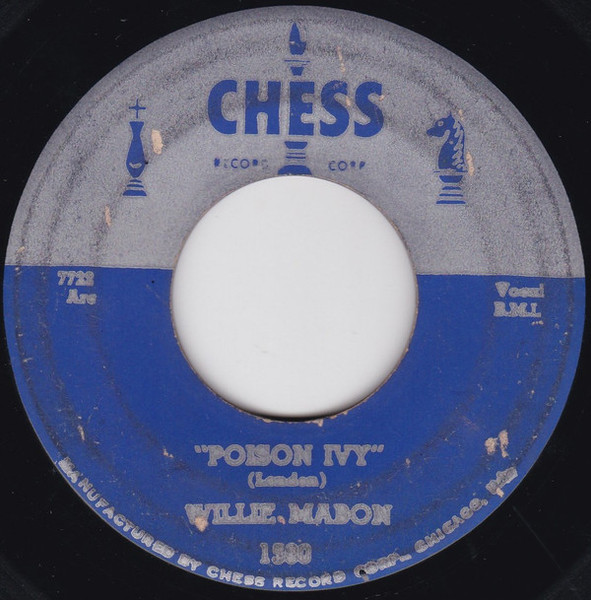 Willie Mabon - Poison Ivy / Say Man (7")