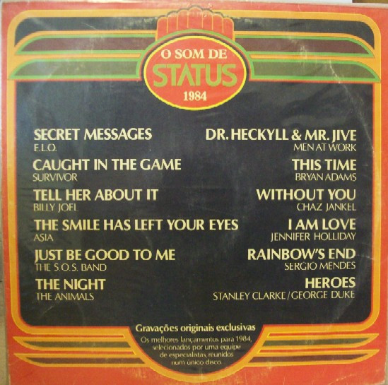 Various - O Som De Status 84 (LP, Comp)