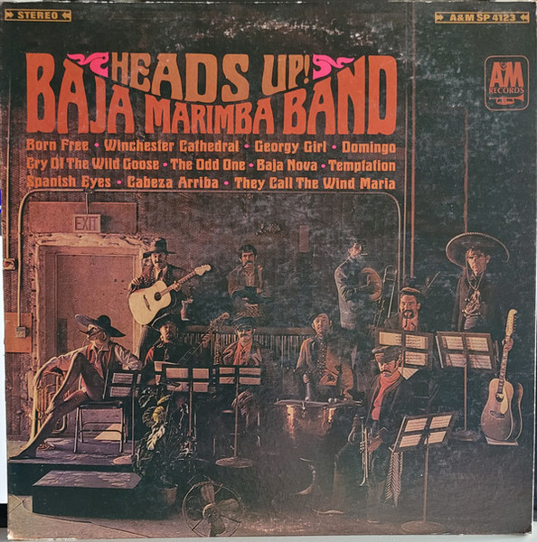 Baja Marimba Band - Heads Up! (LP, Album)_3830206235