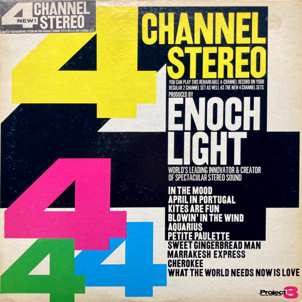 Enoch Light - 4 Channel Stereo (LP, Comp, Quad)