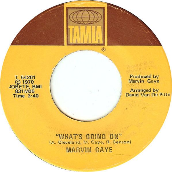 Marvin Gaye - What's Going On (7", Single)