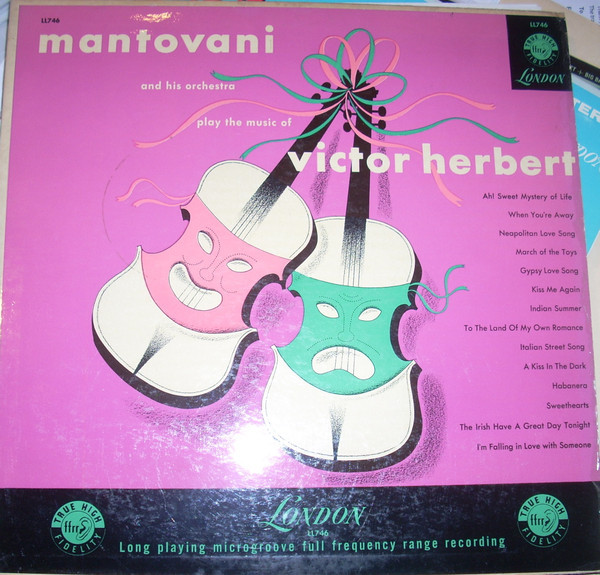 Mantovani And His Orchestra - The Music Of Victor Herbert (LP, Album, Mono)_3844973845