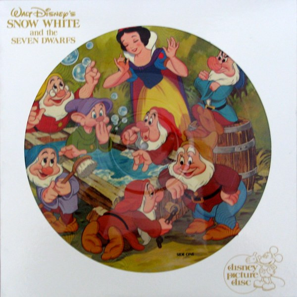 Various - Walt Disney's "Snow White And The Seven Dwarfs" (Original Motion Picture Soundtrack) (LP, Album, Pic, RE)