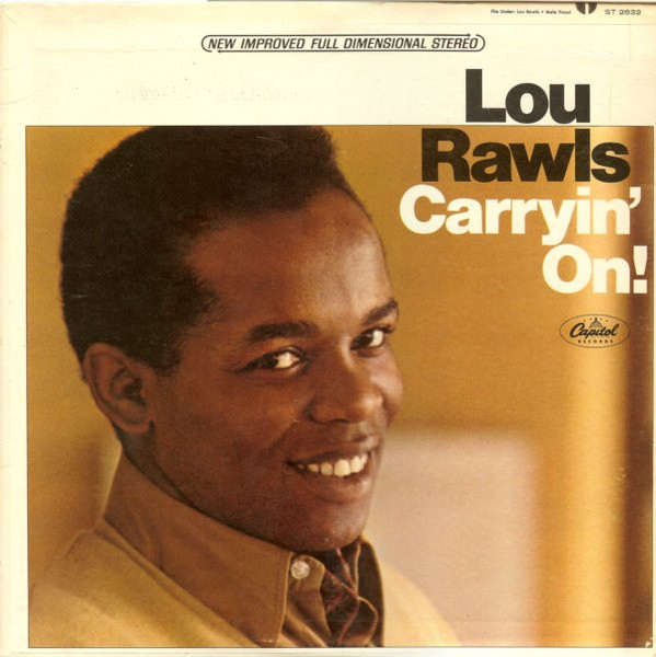 Lou Rawls - Carryin' On! (LP, Album, Scr)