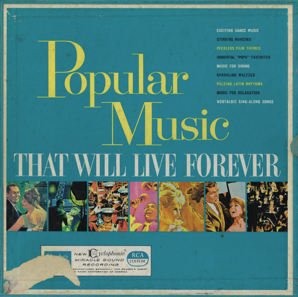 Various - Popular Music That Will Live Forever (10xLP + Box, Comp)