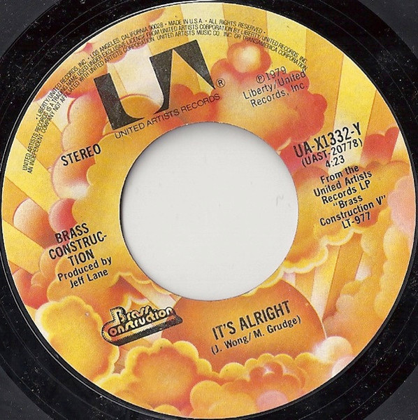 Brass Construction - Right Place / It's Alright (7", Single)