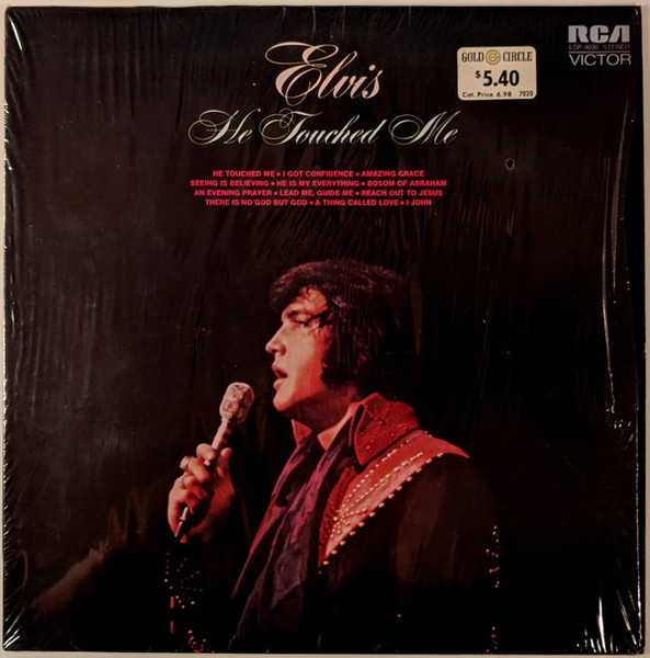 Elvis Presley - He Touched Me (LP, Album, RE)