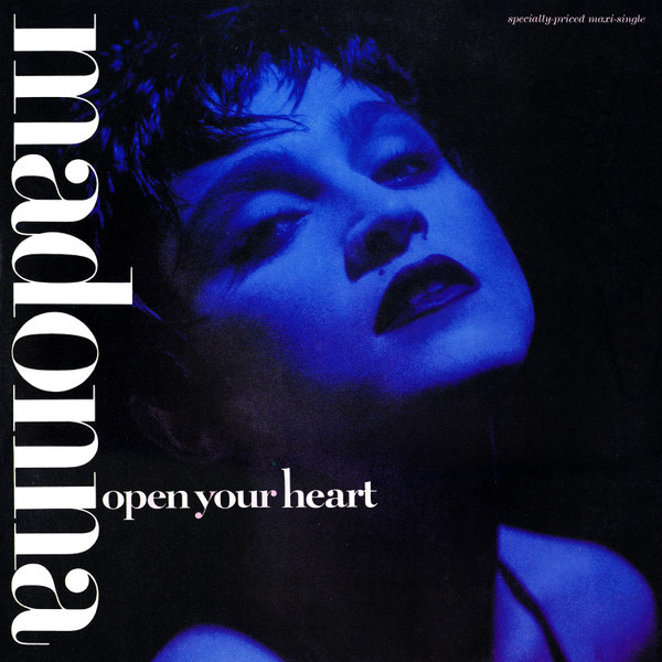 Madonna - Open Your Heart/White Heat (12", Maxi)