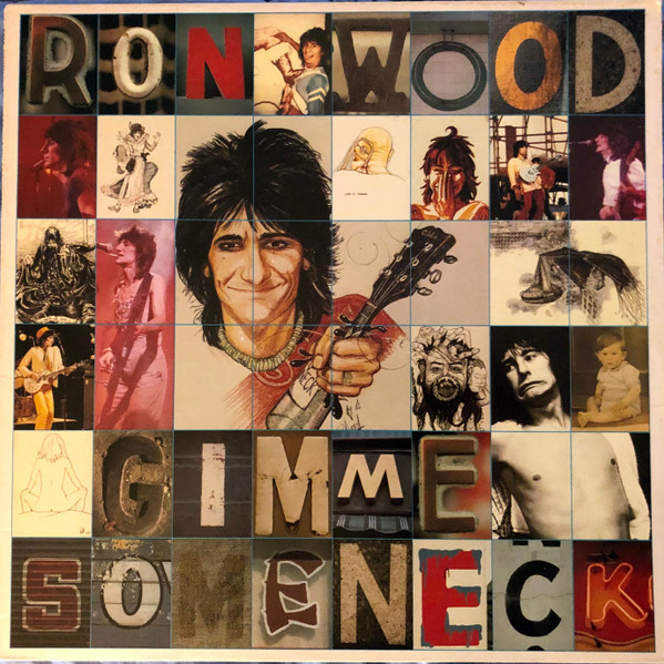 Ron Wood - Gimme Some Neck (LP, Album, Pit)