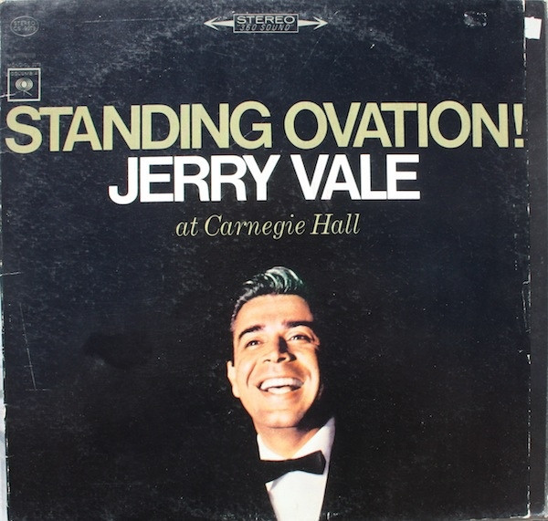 Jerry Vale - Standing Ovation! At Carnegie Hall (LP, Album)_3887143378