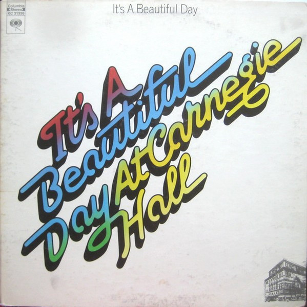 It's A Beautiful Day - At Carnegie Hall (LP, Album, Pit)