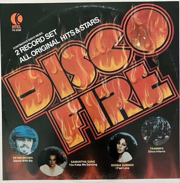 Various - Disco Fire (2xLP, Comp)