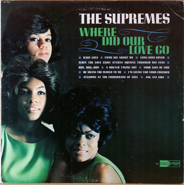 The Supremes - Where Did Our Love Go (LP, Album, Mono, Pit)