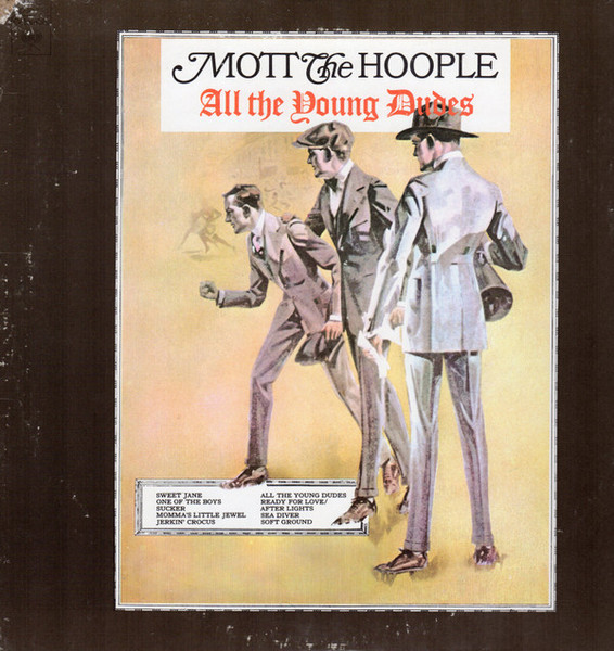 Mott The Hoople - All The Young Dudes (LP, Album, Ter)