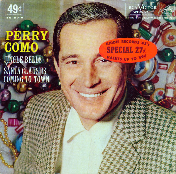Perry Como - Jingle Bells (7", Single)