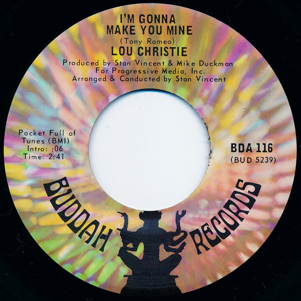 Lou Christie - I'm Gonna Make You Mine (7", San)