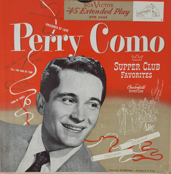Perry Como - Supper Club Favorites (2x7", Album, EP, Comp)