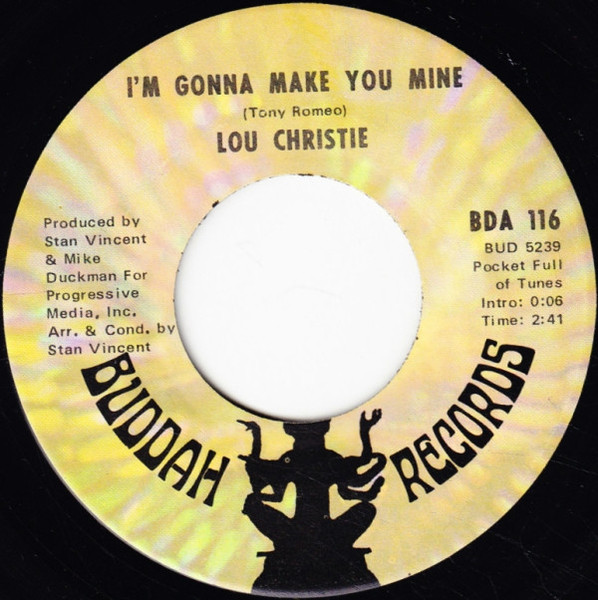 Lou Christie - I'm Gonna Make You Mine / I'm Gonna Get Married (7")